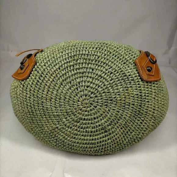 Balenciaga Green Straw Tote Bag mon127-100125 - Picture 5 of 9